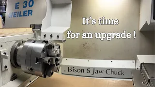 It's time for an upgrade - Bison 6 Jaw Chuck