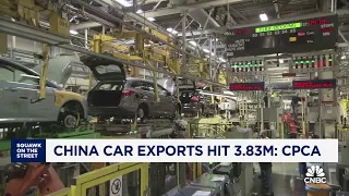 China poised to overtake Japan as the world's largest exporter of automobiles