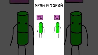 А вы знаете чем отличается Уран и Торий? #уран #торий #химия #авызналиэто #сэмонелла #шортс