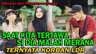 PRANK PENGAMEN GAGAP ! YANG TADINYA GALAU AKHIRNYA BISA TERSENYUM