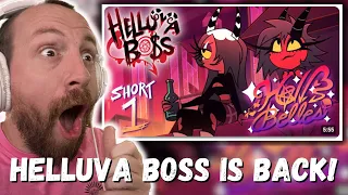 HELLUVA BOSS IS BACK!!! HELLUVA SHORTS 1: HELL'S BELLES // HELLUVA BOSS (REACTION!!!)