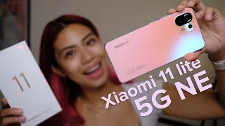 Xiaomi 11 Lite 5G NE PEACH PINK (!) camera tour + unboxing