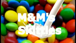 M&M's И Skittles В МОЛОКЕ ! Цветные КОНФЕТЫ ММдемс СКИТЛС Цвета для ДЕТЕЙ🍬 M&M's Мечта ребенка!