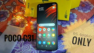 Best Budget Smart Phone Under 7000 | Unboxing POCO C31 |