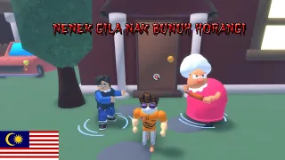 NENEK GILA NAK BUNUH HORANGI !!! [Grandma Visit Story] #RobloxMalaysia