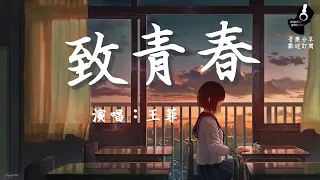 ★致青春-王菲★良辰美景奈何天，為誰辛苦為誰甜，這年華青澀逝去，卻別有洞天【動態歌詞Lyric】