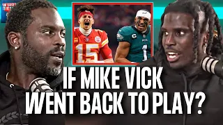 Mike Vick Wishes He had More Control in his Game like Mahomes, Jalen Hurts, Josh Allen