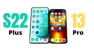 Galaxy S22 Plus vs iPhone 13 Pro Speed Test!