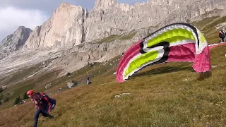 Paraglider Takeoff Kaleidoscope XXL #2