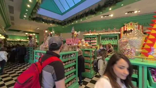 3D Honeydukes Shop Tour in Hogsmeade | Islands of Adventure at Universal Studios Orlando (VR180)