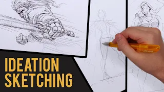 Sketching and Ideation with a Riot Artist