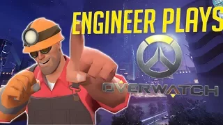 Engineer from TF2 Voice Trolling in Overwatch! (Using a TF2 Soundboard Funny Moments)