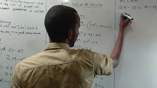 Application of Calculus in Economic