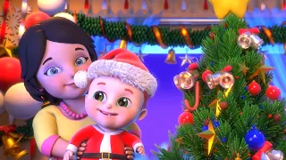 Jingle Bells Songs For Children | Poem - 1 | Christmas Carol Collection Nursery Rhymes - Jugnu Kids