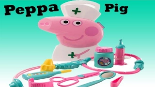Nurse Peppa Pig Medic Case!Play Doh Fun! Tons of cool accessories! Unboxing