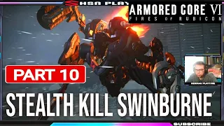 Armored Core 6 Rubicon Part 10 Boss Kill V VII Swinburne And Rokumonsen