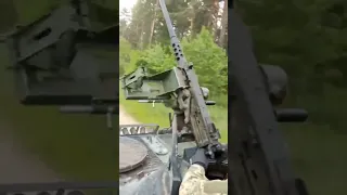 M113 TAPC with mounted Browning M2 in Ukraine frontline