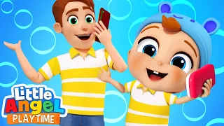 Copy Cat Song | Fun Sing Along Songs by Little Angel Playtime