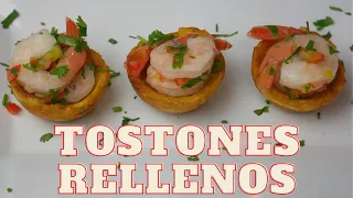 Tostones rellenos