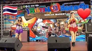 THAI NIGHT MARKET w/Delicious Food & Music! 4K Walk Naklua, Pattaya, Thailand 🇹🇭 (February 2022)