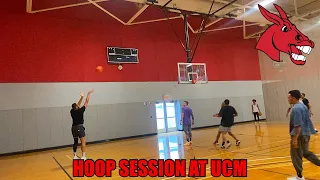 Hoop Session At UCM🏀🫏