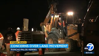 Rancho Palos Verdes residents fear threat of more land movement ahead of storm