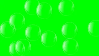 top green screen effects Air bubbles