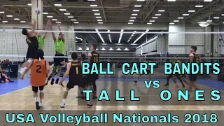 Backyard Bandits vs Tall Ones (Day 1, Match 3) - USAV Nationals 2018 Volleyball Tournament