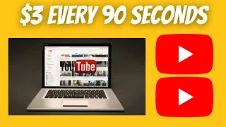 $3.00 EVERY 90 SECONDS Watching YouTube Videos! (Make Money Online 2023)
