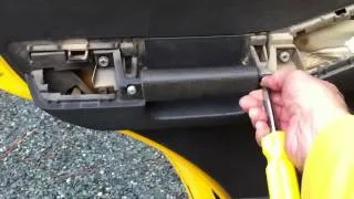 Jemal shows 06 Xterra rear door panel removal