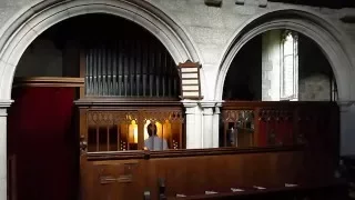 The Old Rugged Cross (Gospel hymn) - pipe organ, St Mewan Church