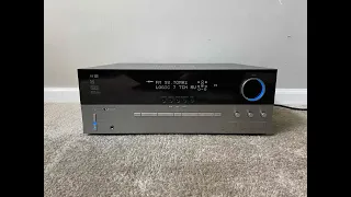 How to Factory Reset Harman Kardon AVR 135 6.1 Home Theater Surround Receiver