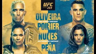 UFC 269 | Charles Oliveira VS Dustin Poirier  | Live Reaction & Watch Party