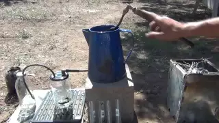 Teslonian Man Show! Make "GAS" from Wood Part 2