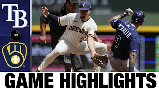 Rays vs. Brewers Game Highlights (8/10/22) | MLB Highlights