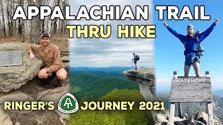 HIKING THE ENTIRE APPALACHIAN TRAIL | CALEB "RINGER" THRU HIKE JOURNEY 2021 | TIKTOK COMPILATION