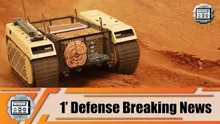 THeMIS UGV Unmanned Ground Vehicle used by Estonian soldiers deployed in Mali