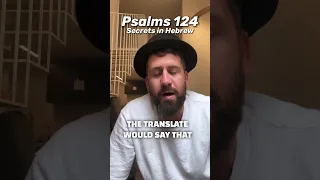 Psalms 124 ,secrets in Hebrew #psalms #bibleverse #biblestudy #bible #biblia