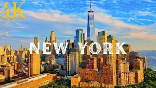 New York City (NYC), USA 🇺🇸 4K ULTRA HD 2023 | Drone Footage