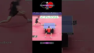 Amazing Techniques Table Tennis Ma Long vs XU Xin #shorts