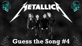 Guess the Song - Metallica #4 | QUIZ