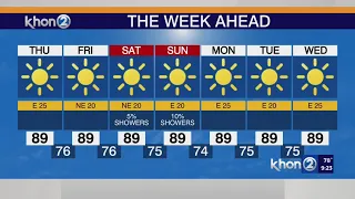 Justin Cruz's Weather Forecast 8-9-23