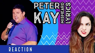 Peter Kay - Misheard Lyrics REACTION!