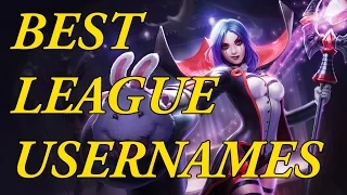 Top 13 Best LoL Usernames