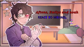 Aftons, Emilys and Noah React to Michael Afton Memes/Part2/español e inglés (spanish and English