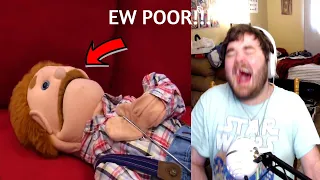 GOODMAN IS POOR! | SML Movie: Mr. Poorman! REACTION