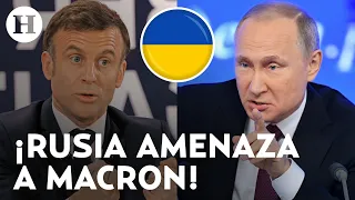 ¡Aliados de Putin amenazan a Macron! Advierten que si envía tropas a Ucrania, caerán como Napoleón