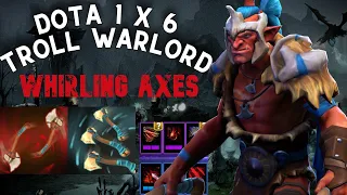 МАГИЧЕСКИЙ ТРОЛЬ ЧЕРЕЗ ТОПОРЫ в Доте 1x6 Troll Warlord через Whirling Axes / DOTA 1x6 / Дота 2