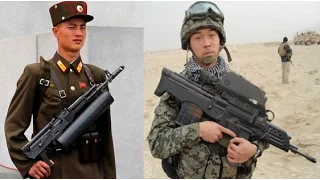 Korean Weapons : North Korea vs South Korea - Infantry Weapons - youtube ✔