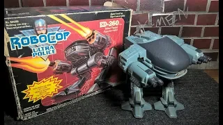 Robocop and The Ultra Police ED-260 / ED-209 Toy Review - Kenner 1989